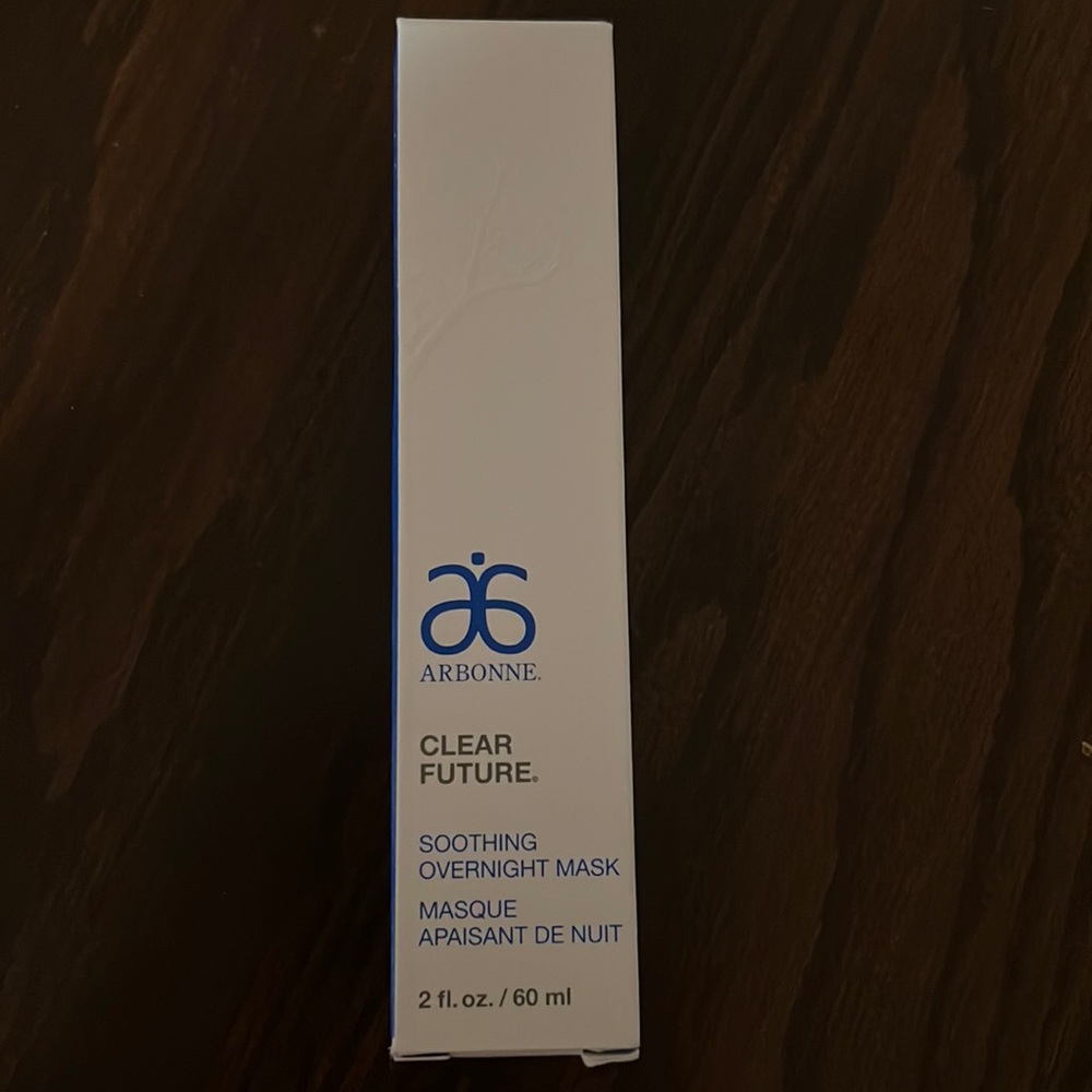 Arbonne Soothing overnight mask, never used